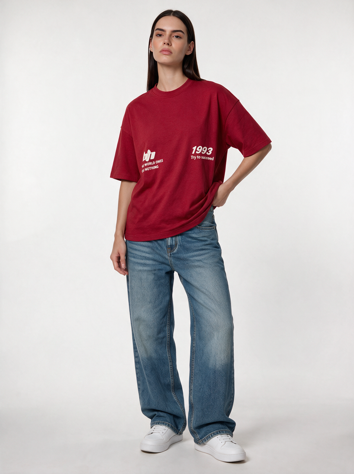1993 Graphic T-Shirt Oversized Fit - Brother Hood VEN0009