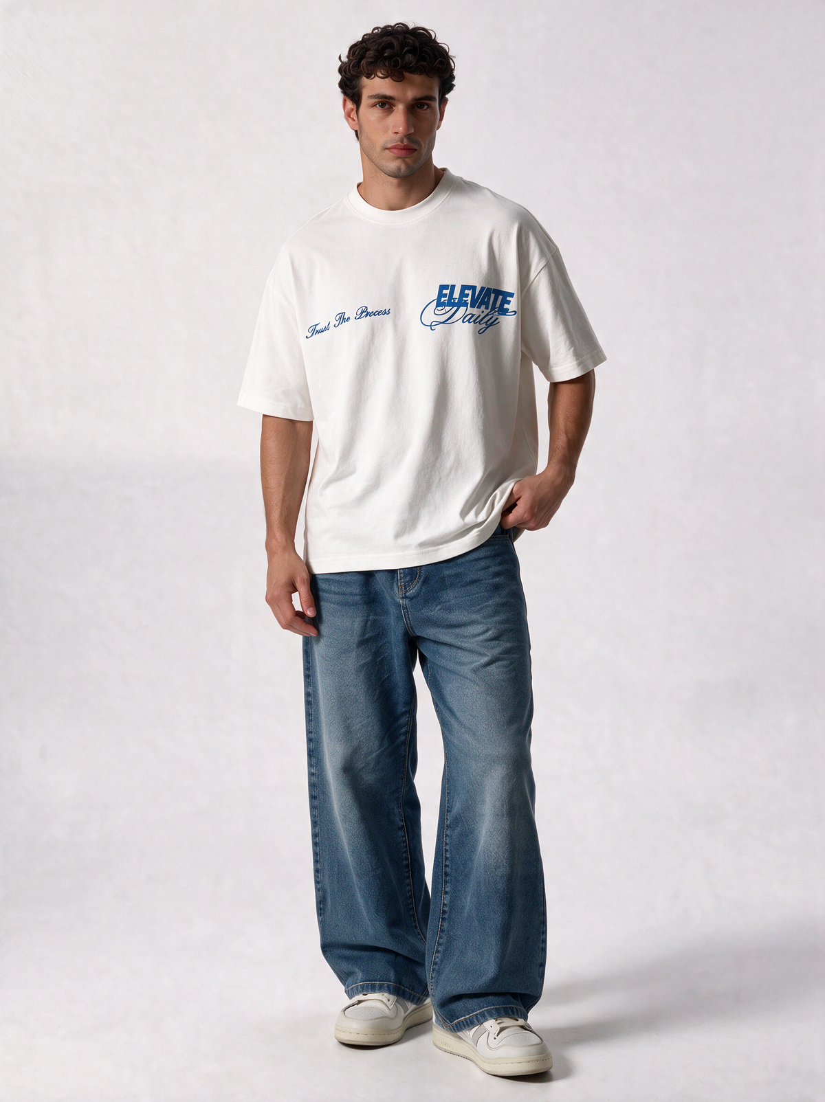 Cable Knit Polo Shirt Knit Regular Fit - FND - VEN0014