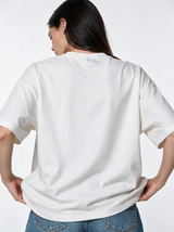 Panelled Graphic T-Shirt Oversized Fit - JE-X VEN0019