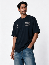 Society Graphic T-Shirt Relaxed Fit - SEVEN