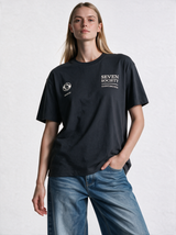 Society Graphic T-Shirt Relaxed Fit - SEVEN