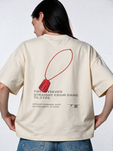 Back Graphic T-Shirt Oversized Fit - 27