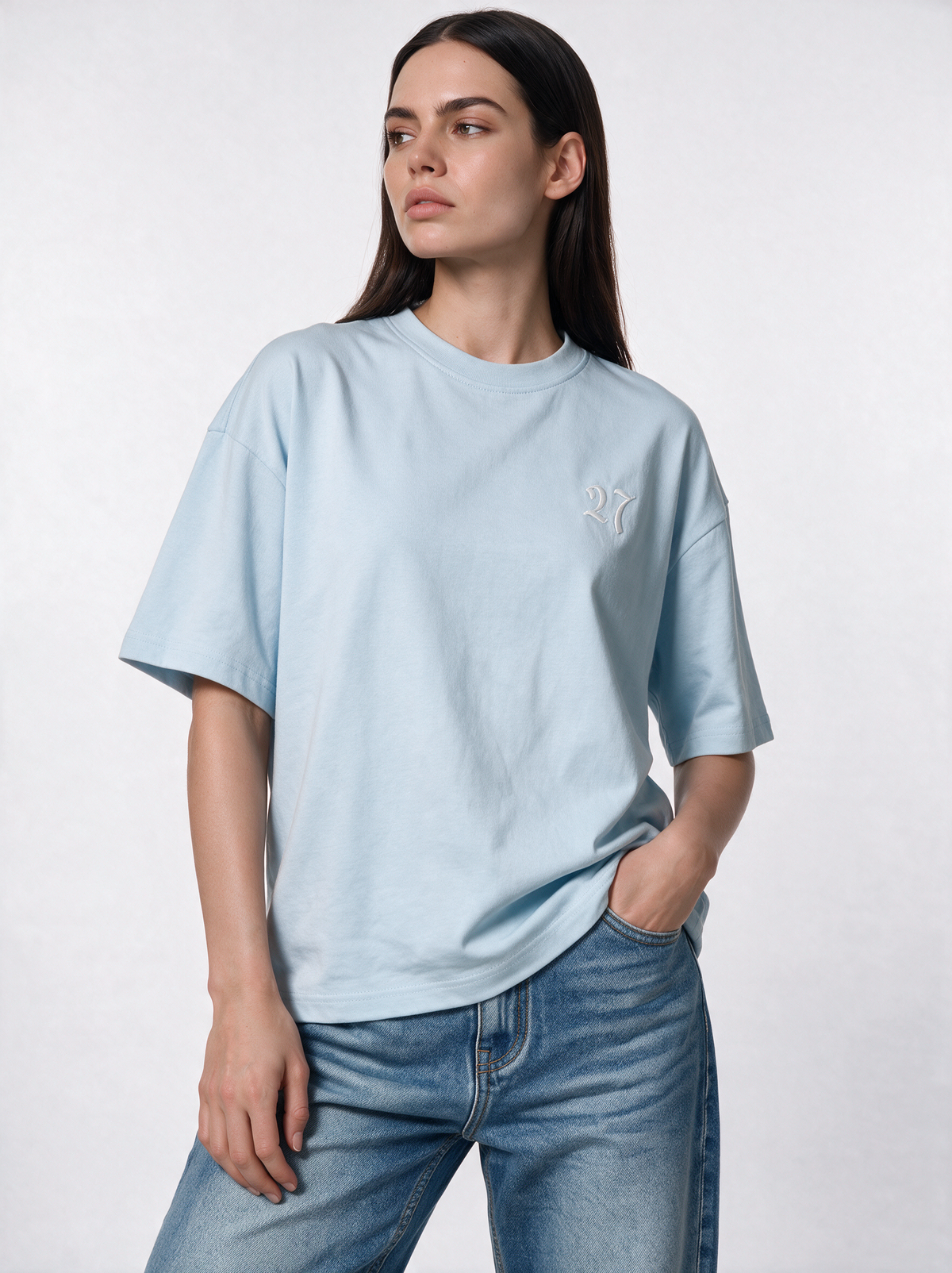 Back Graphic T-Shirt Jersey Relaxed Fit - 27