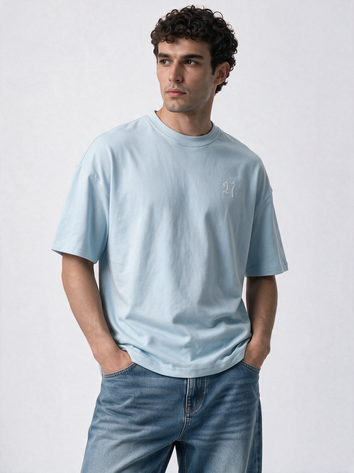 Back Graphic T-Shirt Jersey Relaxed Fit - 27