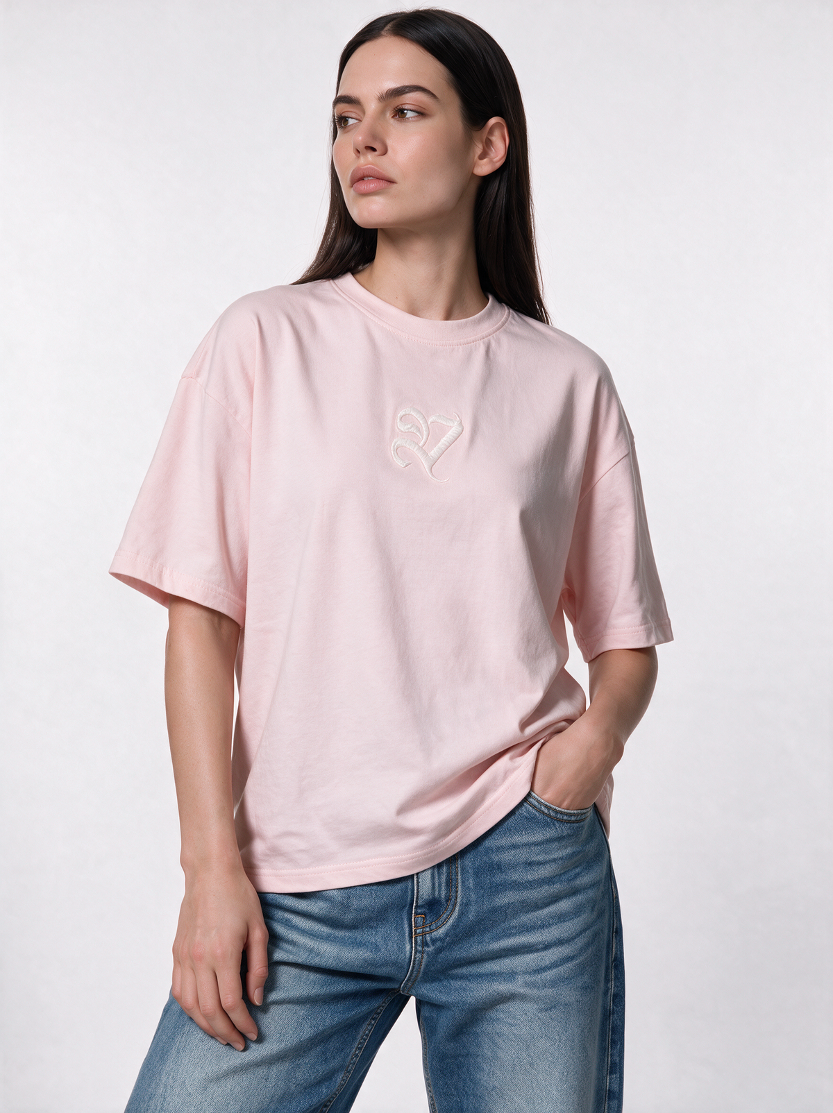 Back Graphic T-Shirt Oversized Fit - 27