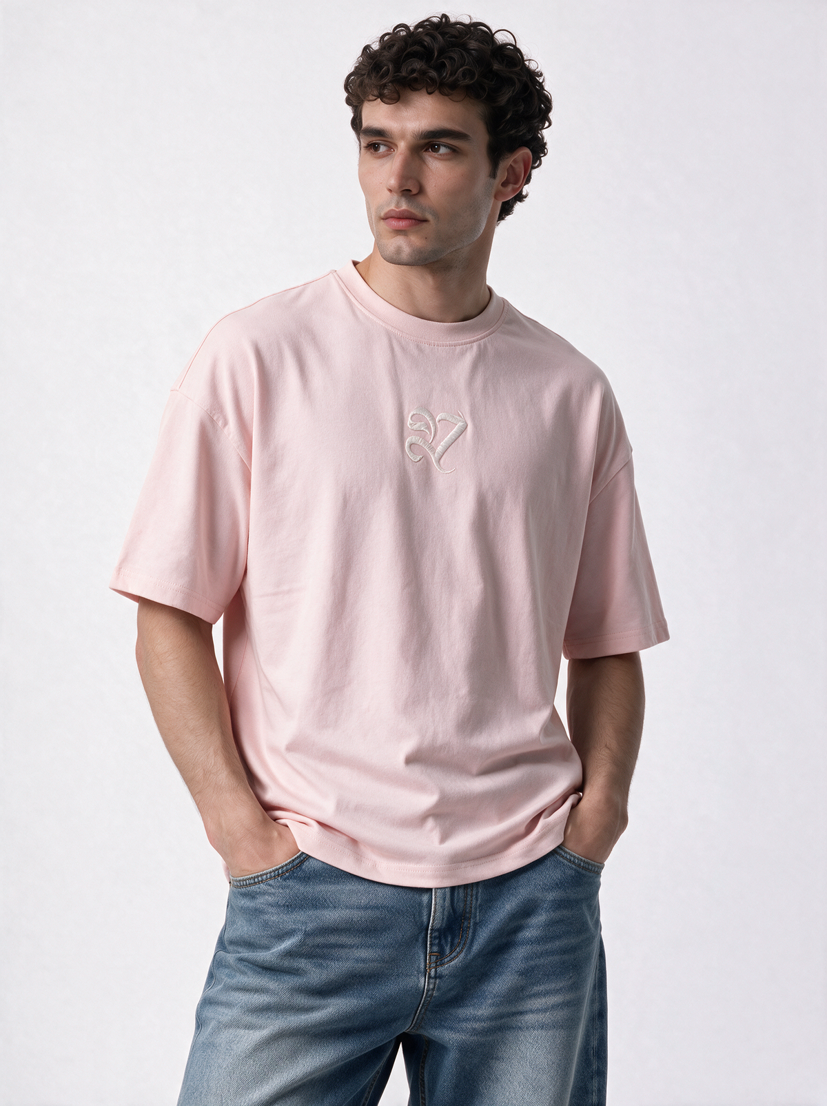 Back Graphic T-Shirt Oversized Fit - 27