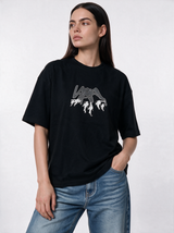 Back Graphic T-Shirt Jersey Relaxed Fit - VEGA