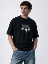 Back Graphic T-Shirt Jersey Relaxed Fit - VEGA