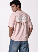 Back Graphic T-Shirt Jersey Relaxed Fit - VEGA