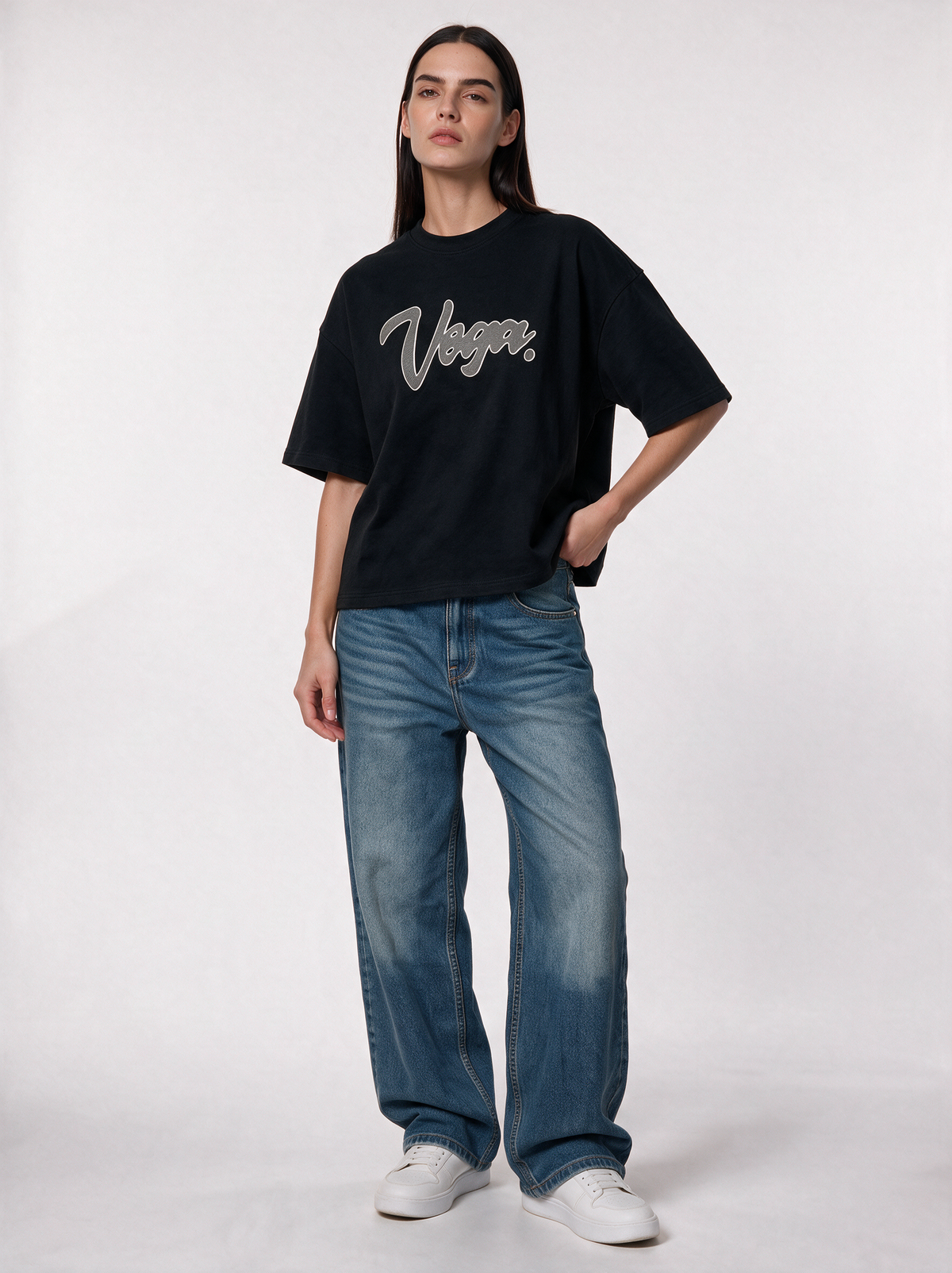 Logo Graphic T-Shirt Knit Relaxed Fit - VEGA