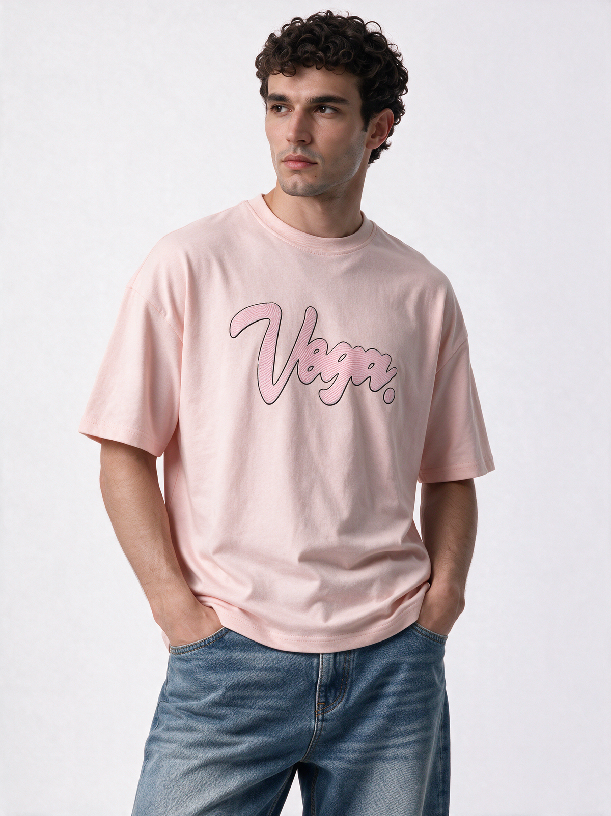 Logo Graphic T-Shirt Knit Relaxed Fit - VEGA