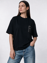 Studded Graphic T-Shirt Knit Relaxed Fit - RCHIVE