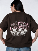 Back Graphic T-Shirt Relaxed Fit - Kyova