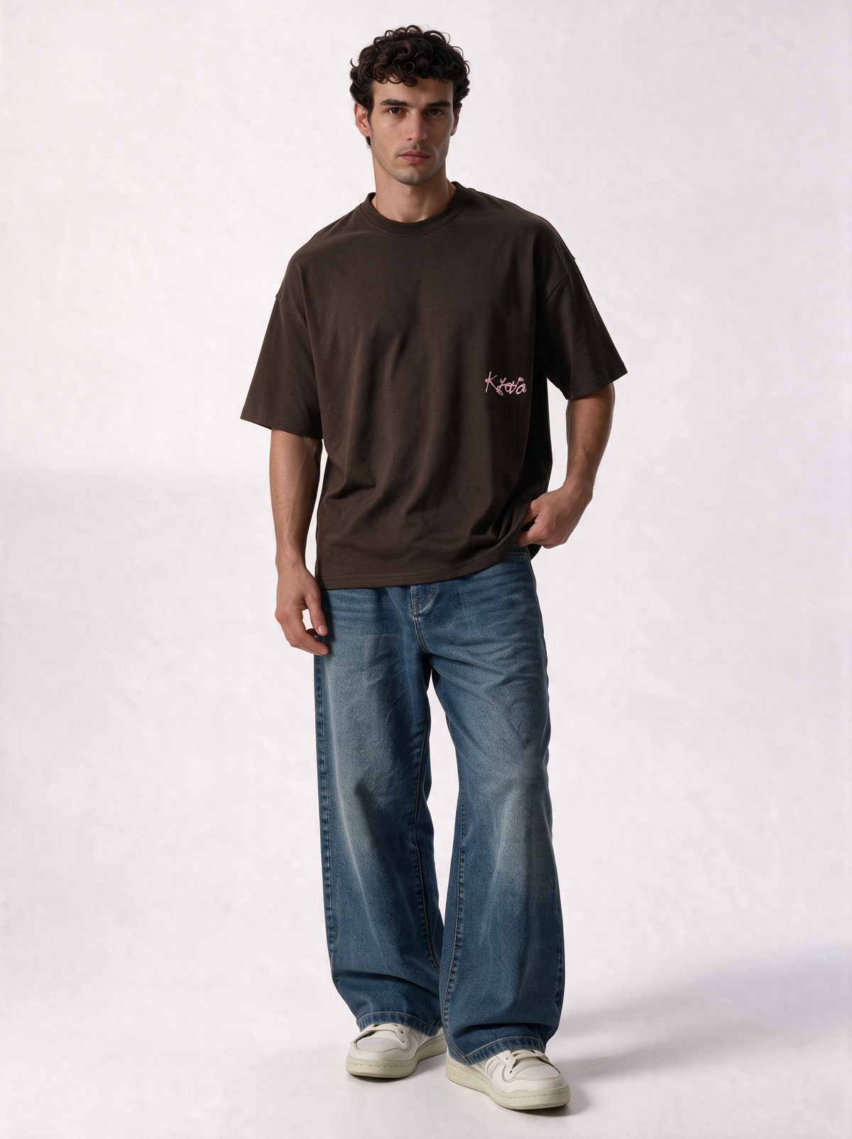 Back Graphic T-Shirt Relaxed Fit - Kyova