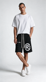 Logo Graphic Mesh Shorts Relaxed Fit - RCHIVE