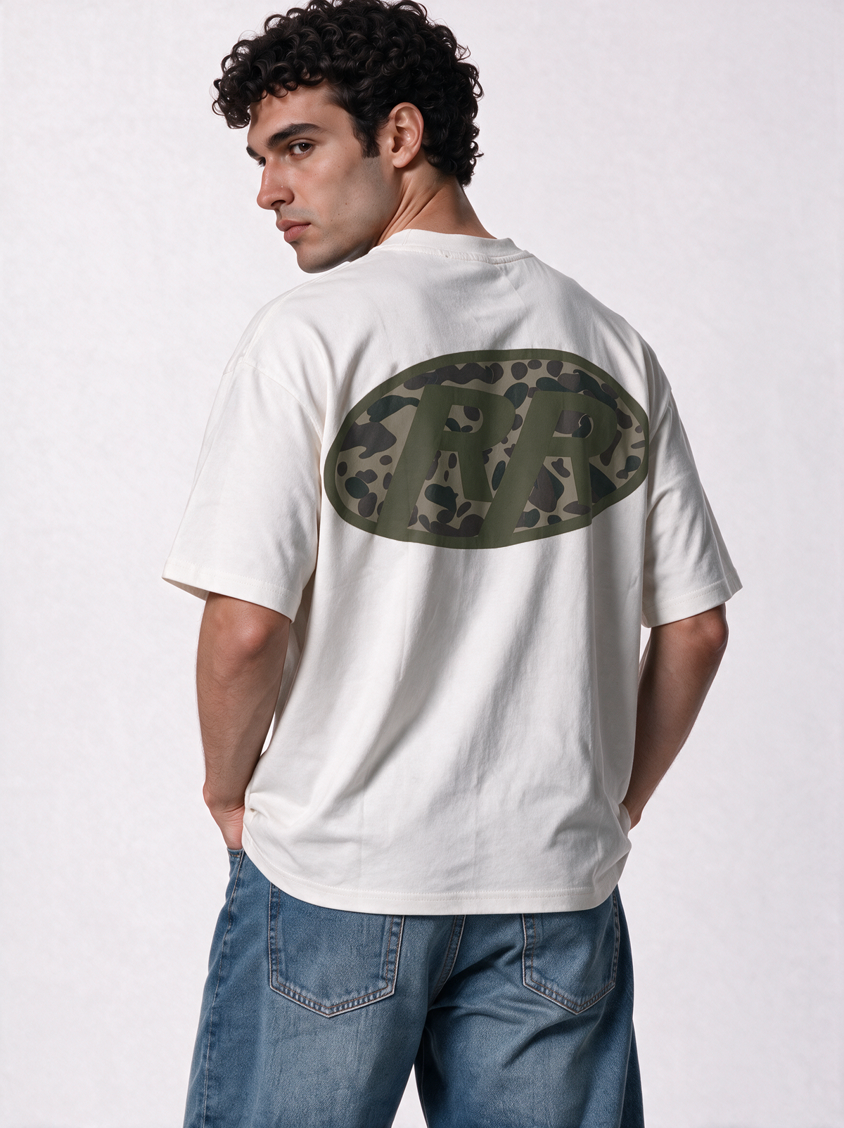 Camo Logo T-Shirt Relaxed Fit - RCHIVE