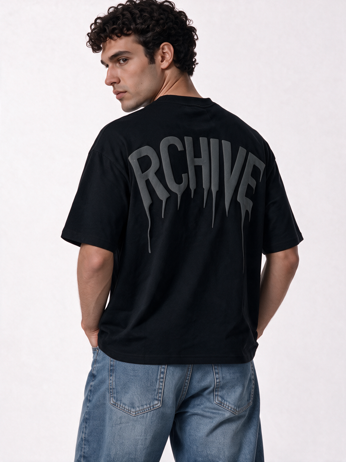 Dripping Back Graphic T-Shirt Relaxed Fit - RCHIVE