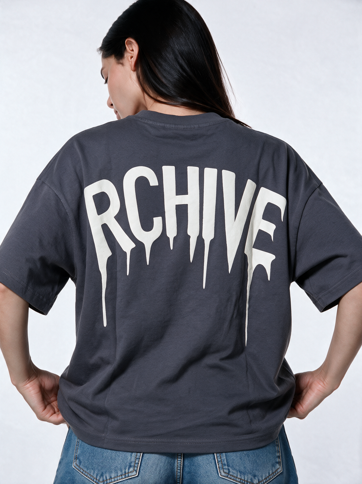 Dripping Back Graphic T-Shirt Relaxed Fit - RCHIVE
