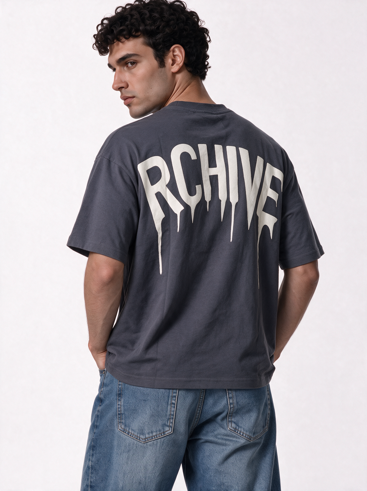 Dripping Back Graphic T-Shirt Relaxed Fit - RCHIVE