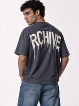 Dripping Back Graphic T-Shirt Relaxed Fit - RCHIVE