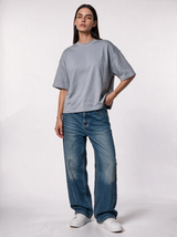 Minimal Logo T-Shirt Jersey Relaxed Fit - FND