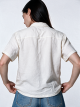 Buttoned Shirt Linen Relaxed Fit - SEVEN