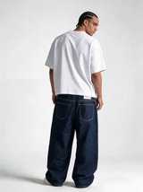 Classic Five-Pocket Jeans Denim Wide Leg - JEANETICS