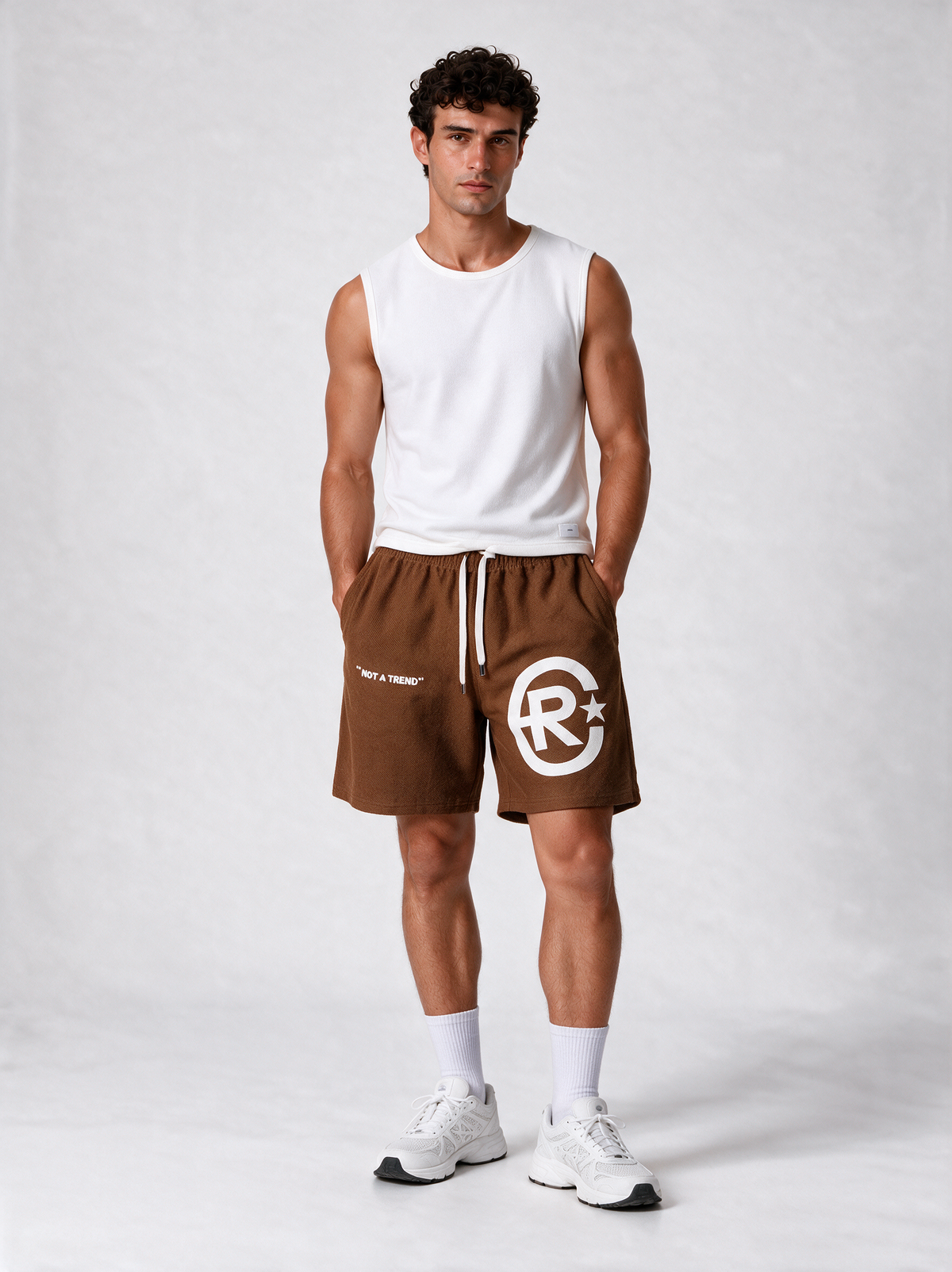 Logo Graphic Mesh Shorts Relaxed Fit - RCHIVE