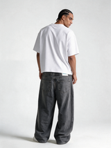 Classic Five-Pocket Jeans Denim Wide Leg - JEANETICS