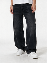 Classic Five-Pocket Jeans Denim Wide Leg - JEANETICS
