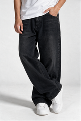 Classic Five-Pocket Jeans Denim Wide Leg - JEANETICS