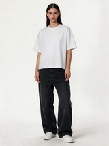 Classic Five-Pocket Jeans Denim Wide Leg - JEANETICS