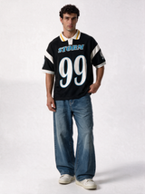 Varsity Number T-Shirt Relaxed Fit - Genz Saudi