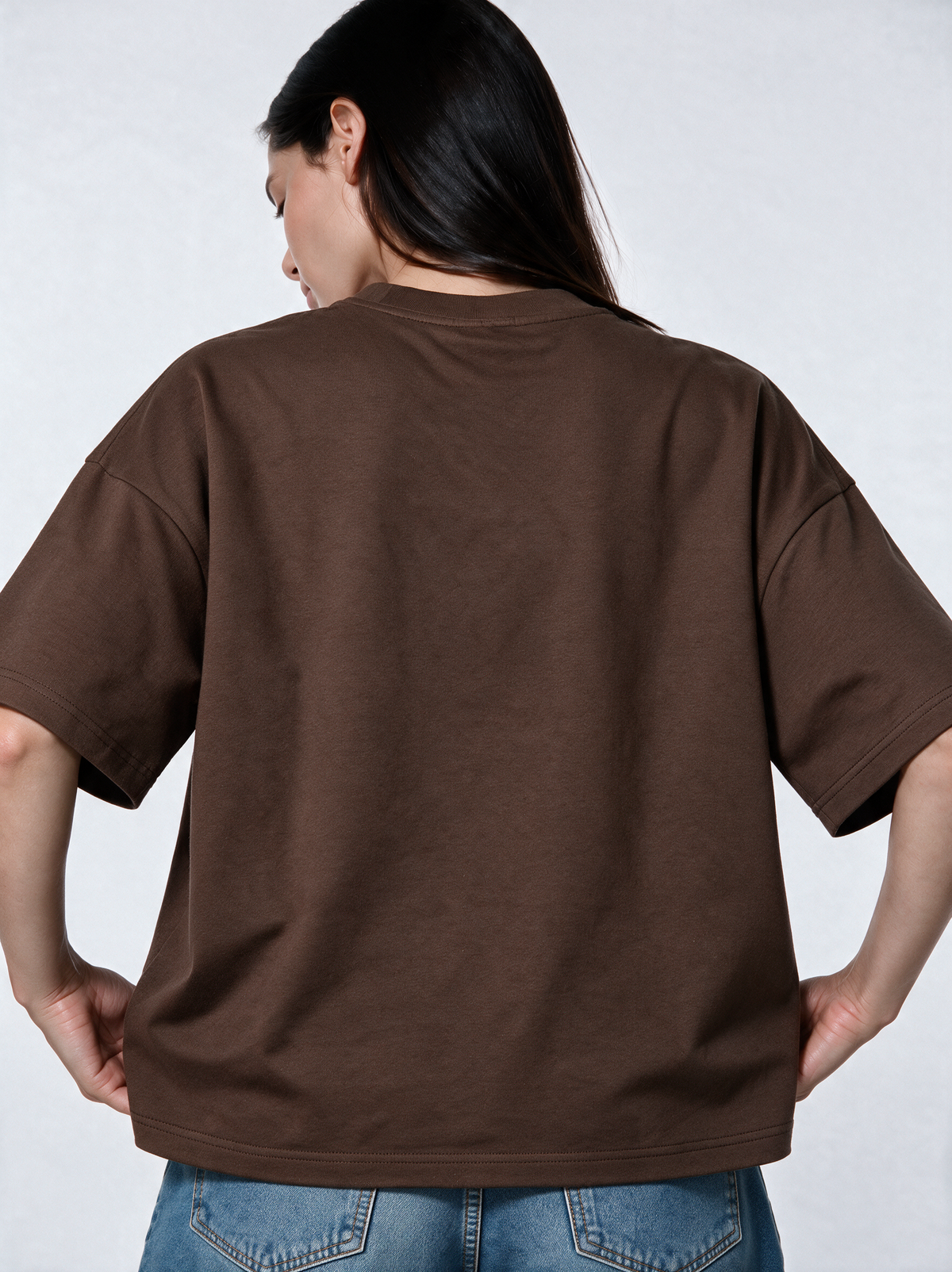 Graphic T-Shirt Knit Relaxed Fit - Genz Saudi