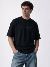Back Graphic T-Shirt Oversized Fit - Genz Saudi