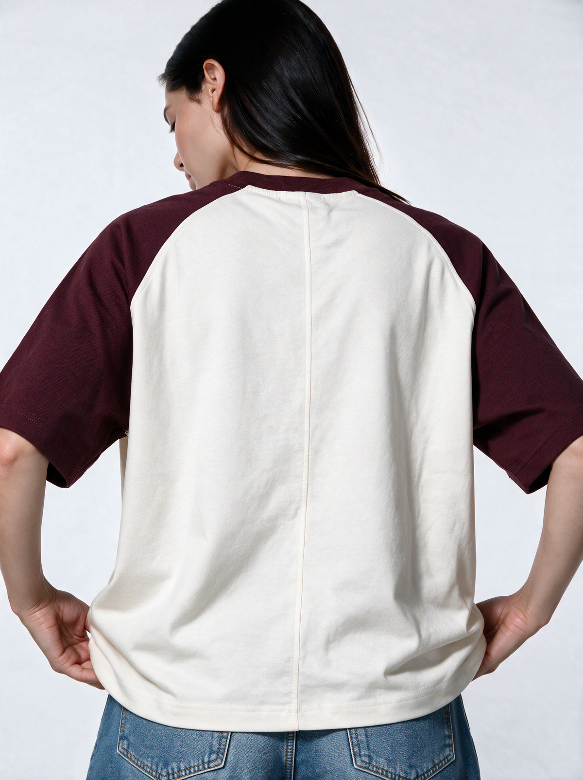 Graphic Front Print T-Shirt Knit Relaxed Fit - Genz Saudi