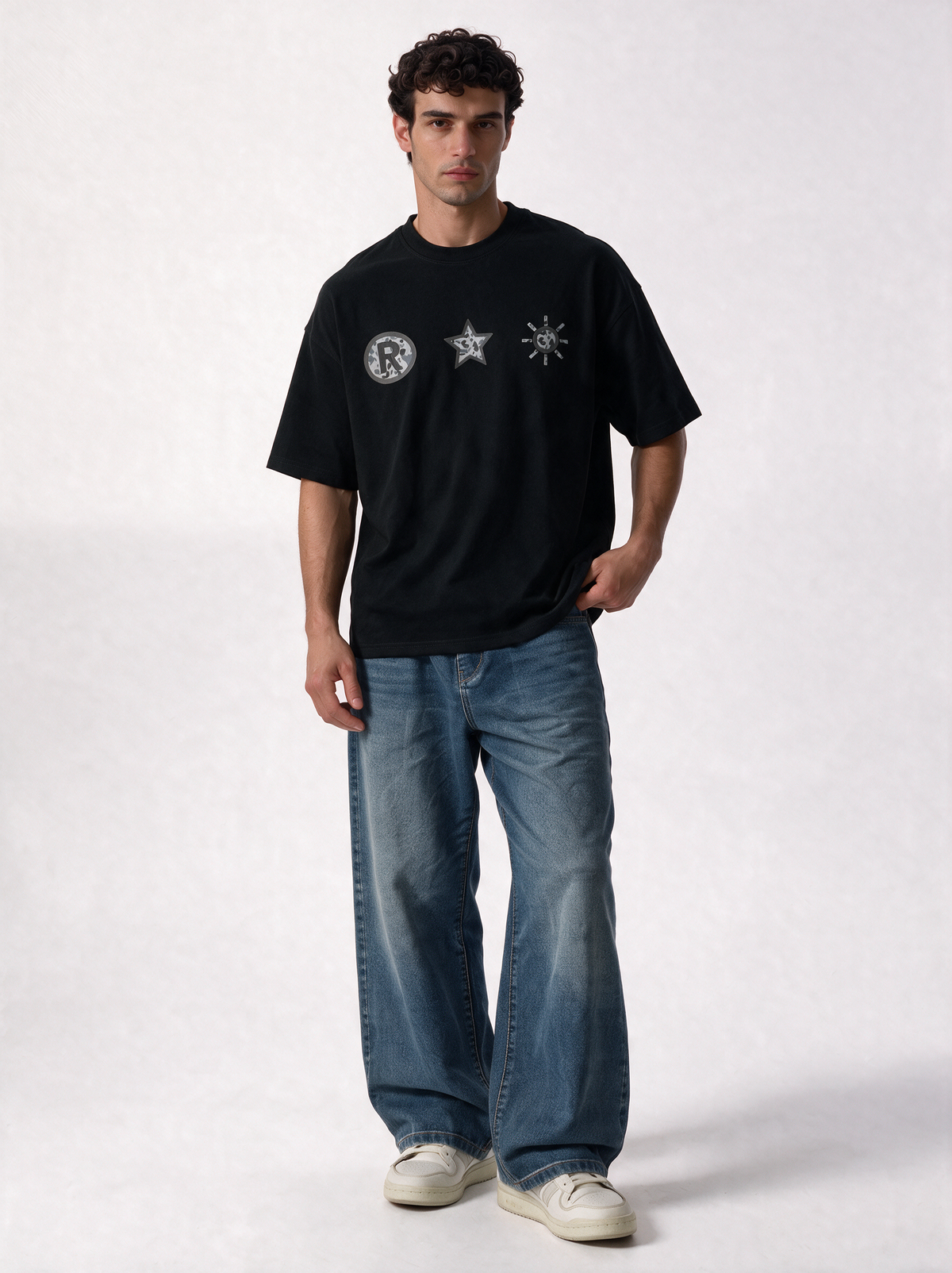 Camo Logo T-Shirt Relaxed Fit - RCHIVE