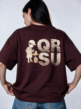 Graphic T-Shirt Knit Oversized Fit - Genz Saudi