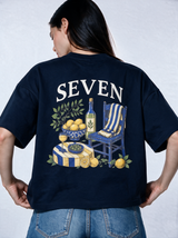 Graphic Back Print T-Shirt Knit Boxy Fit - Genz Saudi