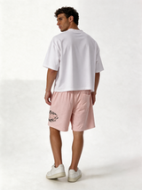Graphic Drawstring Shorts Relaxed Fit - Vega