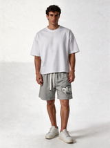 Graphic Drawstring Shorts Relaxed Fit - Vega