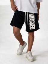 Graphic Shorts Knit Relaxed Fit - Kracked