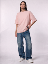 Minimal Crew Neck T-Shirt Knit Relaxed Fit - Autentico