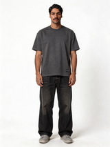 Boxy Heavyweight Cotton Graphic Tee - Autentico