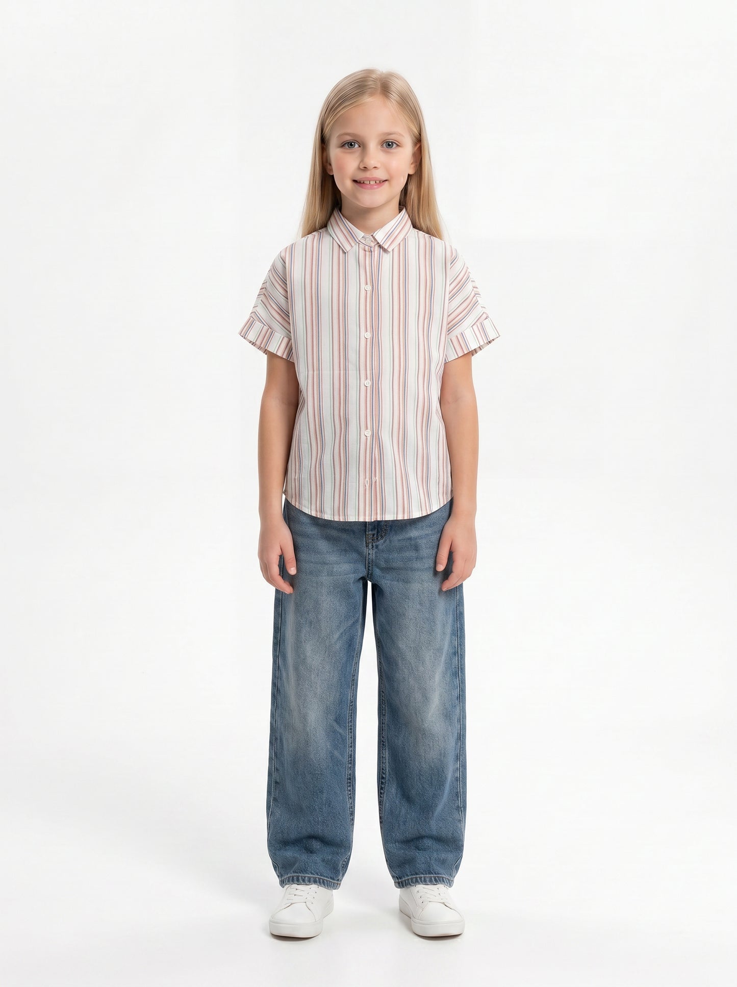 Printed Shirt Cotton Regular Fit - seven kids