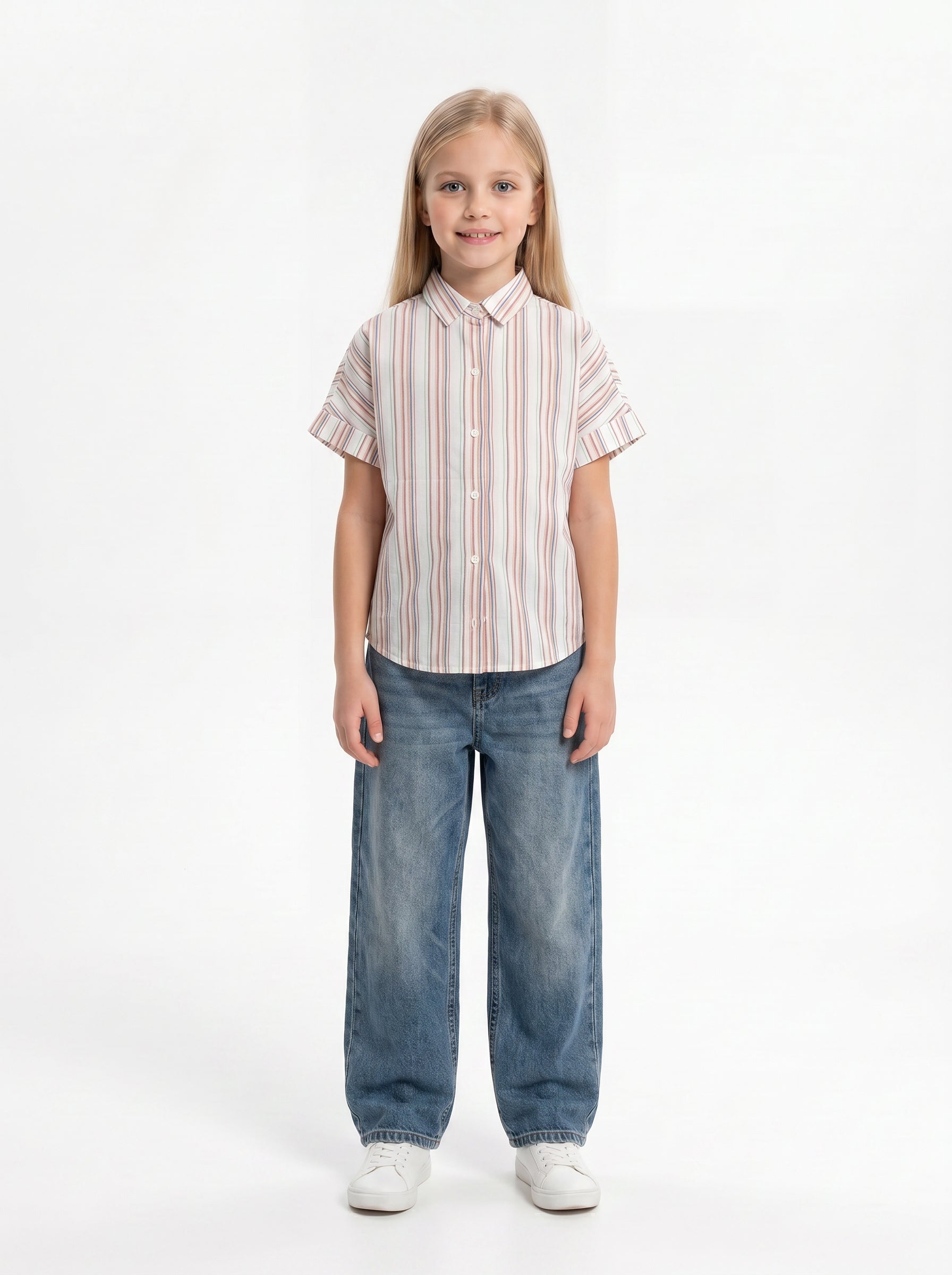 Printed Shirt Cotton Regular Fit - seven kids