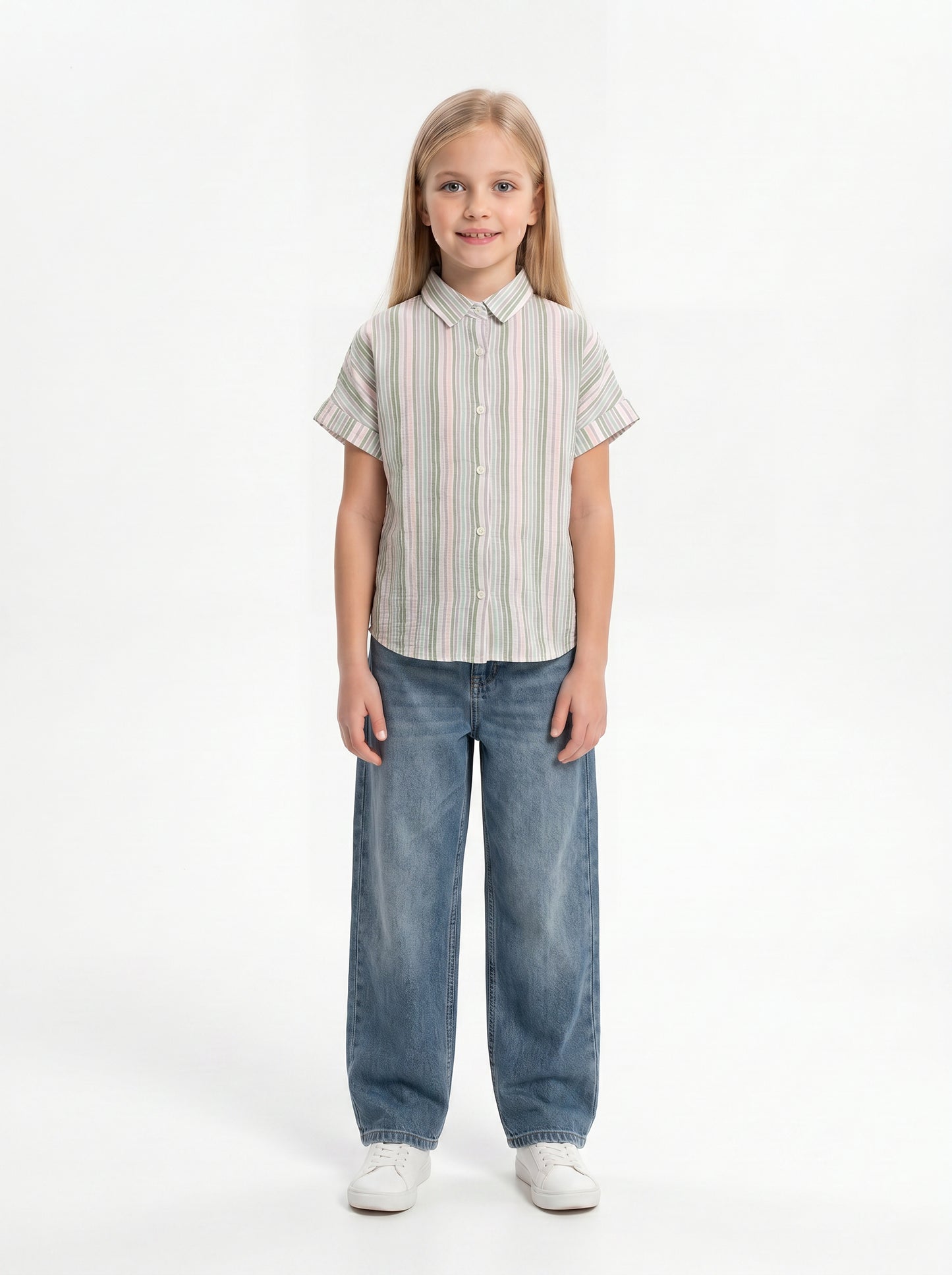 Printed Shirt Cotton Regular Fit - seven kids