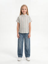 Printed Shirt Cotton Regular Fit - seven kids