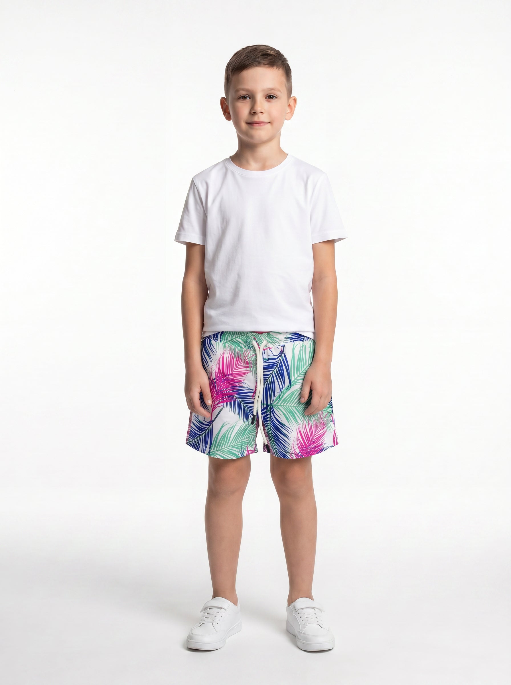 Printed Shorts Polyester Regular Fit - seven kids