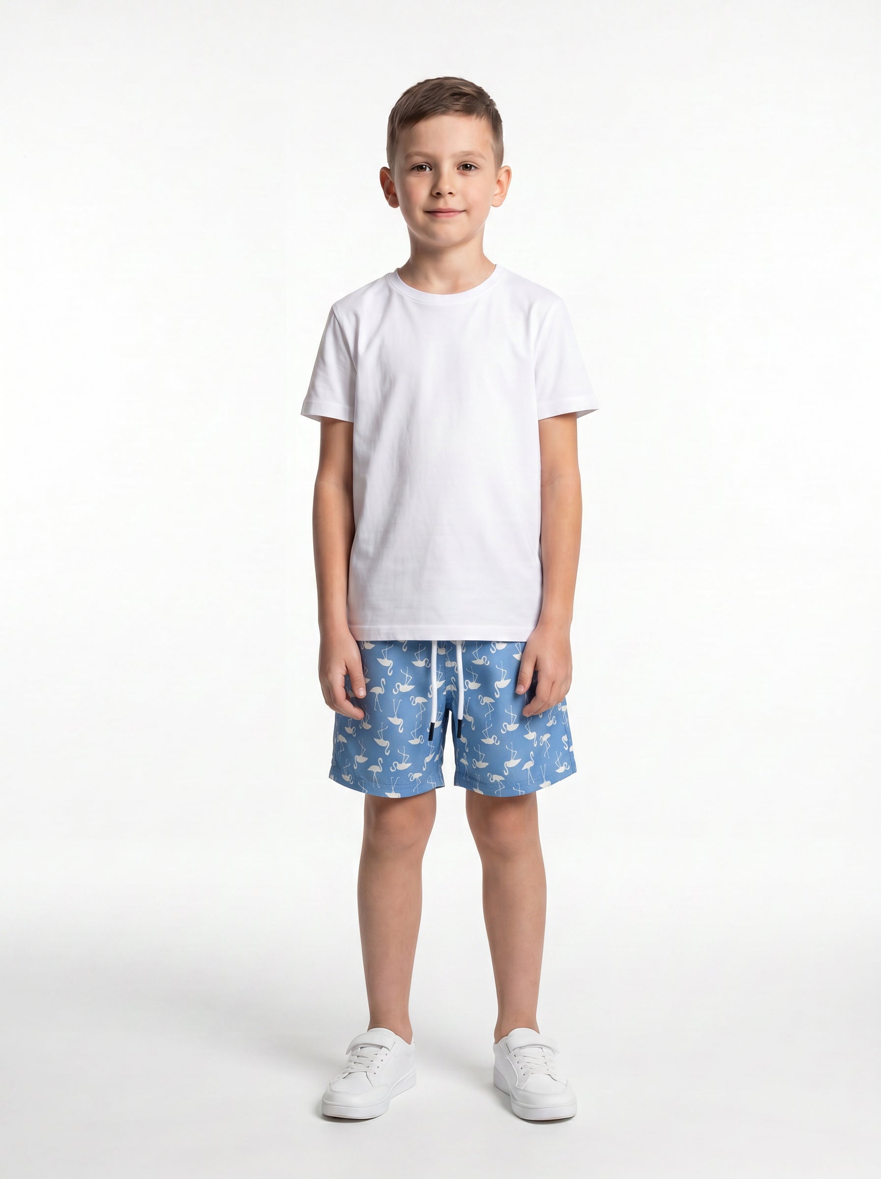 Printed Shorts Polyester Regular Fit - seven kids